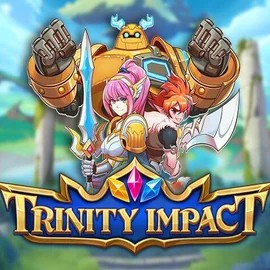 Trinity Impact online game logo by Play'n GO on vipzinoonline.com