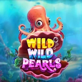 Wild Wild Pearls slot logo by Pragmatic Play at Vipzino Casino